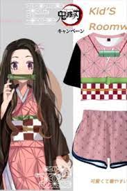 鬼滅の刃 子供服 子供用 禰豆子 かまど ねずこ 子供衣装 ルームウェア ファッションアイデア コスプレ 衣装 衣装 キッズ