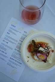 Niagara Wine Festival S Homegrown Wine Fest Brunch In The Vineyard At Jackson Triggs Winery Brisket Tostada By Wellington Court Restaurant Niagara Niagara