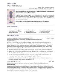 Fashion Designer Page1 Graphic Design Resume Resume Design Unique Resume Template