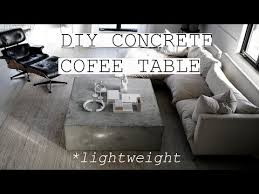 Cb2 round white concrete coffee table modern shroom stone brass cap ivory cement reviews canada lola dining terrazzo 11 best tables 2020 the strategist new york black oversized outdoor with style alternatives almost makes perfect stout i. Restoration Hardware Inspired Diy Concrete Coffee Table Youtube