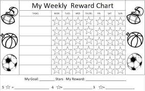 Printable Reward Charts For Kids And Positive Behavior Supports
