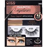 Is it easy to remove magnetic eyeliner and eyelashes? Amazon Com Kiss Magnetic Eyeliner Lash Kit Lure 1 Pair Of Synthetic False Eyelashes With 5 Double Strength Magnets And Smudge Proof Biotin Infused Black Magnetic Eyeliner With Precision Tip Brush Beauty
