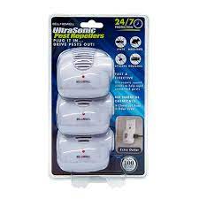 One mini pest repeller will be effective in an average size room. Pest Repellers Bell And Howell
