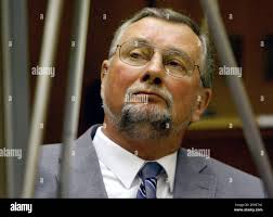 Retired Roman Catholic priest Michael Wempe listens during opening  statements of his molestation trial Monday, Jan. 23, 2006 in a Los Angeles  Superior courtroom. (AP Photo/Nick Ut Stock Photo