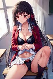 Horikita Suzune Wet - Lubricated Sex - Anime Erotic