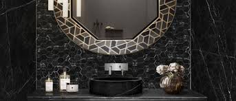 Finish the design by using basic, white subway tiles to frame the focal wall. Maison Valentina Blog