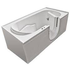Bathroom space is also a major a whirlpool is a whirlpool, right? Meditub 3060sir Hc 60 X 30 Walk In Whirlpool Tub With Right Swing Door From Th Walmart Com Walmart Com
