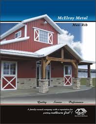 Since 1963, mcelroy metal has served the construction industry with quality products and excellent customer service. Mcelroy Metal Releases Updated Max Rib Brochure