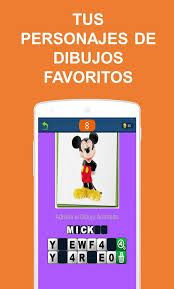 Estás jugando a dibuja y adivina. Adivina El Personaje De Dibujos Animados For Android Apk Download