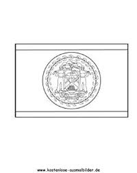 Ausmalbild Fahnen Flagge Belize Ausmalen Fahnen Belize