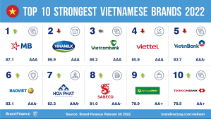 Công bố 50 thương hiệu giá trị nhất Việt Nam năm 2022 - Nhịp sống kinh tế  Việt Nam & Thế giới