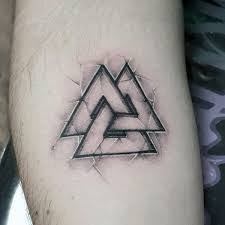 Valknut Meaning Google Search Tattoo Designs Men Norse Tattoo Viking Tattoos For Men