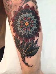 Mandala Flower - Traditional Tattoos - Last Sparrow Tattoo