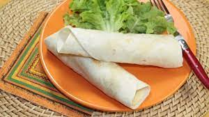 Recette Wraps Au Chevre Et Aux Lardons Youtube
