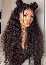 Explore these curly hairstyles for short hair, medium, or long locks! Cutest Long Curly Hairstyles With Top Knots In 2019 Long Hair Styles Curly Hair Styles Naturally Hair Styles