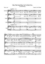 May god hold you in the hollow of his hand. May The Road Rise Up To Meet You Op 139 Von P Willsher Auf Musicaneo