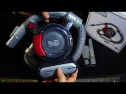 Black And Decker Cordless Flex Car Vacuum Hfvab320jc26 Black Decker Pad1200 Flexi Auto Car Vacuum Cleaner Youtube