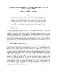 Guruberkedudukansebagai profesional dalam masyarakatdalam ilmu sosiologi kita biasa industrial dan materialis status dan. Pdf Peranan Guru Pendidikan Islam Dalam Pengurusan Aktiviti Dakwah Di Sekolah