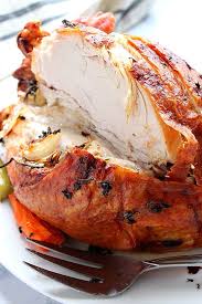 I remember my parents were always up very early to start preparing everything for dinner. Easy Oven Roasted Turkey Breast Recipe Crunchy Creamy Sweet