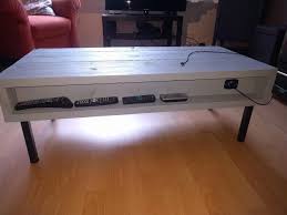 Basic and easy to operate for seniors and the elderly. My First Big Ish Diy Project A Coffee Table With Built In Usb Port For Phone Charging Somethingimade