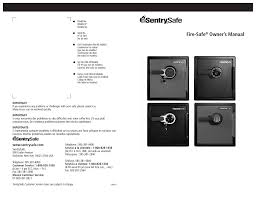 The location of the model number on a sentrysafe safe unit depends on the type of safe purchased. Sentrysafe Sfw123fsc Sfw123gtc Fire Safe El Manual Del Propietario Manualzz