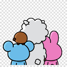 Ein cookie ist eine einfache kleine datei, die gemeinsam mit den seiten einer internetadresse versendet und vom webbrowser auf dem pc oder . Bts Koya Rj Shooky Cooky Rm Jin Suga Jungkook Drawing Crowd Transparent Png Pngset Com