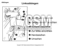 Linksabbiegen Prasentationen Folien Verkehrserziehung Sachthemen Hus Klasse 3 Grundschulmaterial De