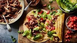 Use any white fish you like, then top with a store cupboard salsa and spicy mayo. Taco Recipes Bbc Food