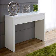 White High Gloss Console Table With Drawers White Console Table Console Table With Drawers Console Table