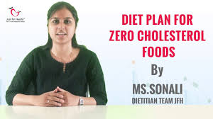 diet plan for cholesterol free foods youtube