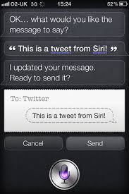Tweet Or Fb Status Update Using Siri On Iphone Facebook Status Update Using Siri Fb Status