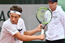 Flashscore.com offers casper ruud live scores, final and partial results, draws and match history point by just click on the category name in the left menu and select your tournament. Facing Roger Federer Surely Unforgettable For Casper Ruud If Not His Father The New York Times