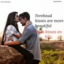 A forehead kiss is a social kissing gesture to indicate friendship and/or to denote comforting someone. Forehead Kisses Feelings Emotions Quotes Status Whatsapp Images Pictures Photos English Image Free Dowwnload