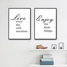 Inspirational Quotes For Life Posters Minimalist Modern Home Wall Art Wall Art Quotes Letter Wall Art Home Decor Wall Art