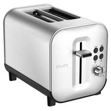 Grille Pain Kh682d10 Inox Krups Pas Cher A Prix Auchan