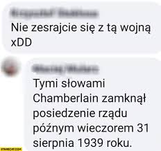 Zobaczcie, gdzie 31 sierpnia nie będzie prądu. Nie Zesrajcie Sie Z Ta Wojna Tymi Slowami Chamberlain Zamknal Posiedzenie Rzadu Poznym Wieczorem 31 Sierpnia 1939 Paczaizm Pl
