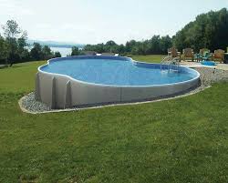 Above Ground Pool Is The Most Efficient Option When It Comes To Building A Pool But Before Backyard Pool Swimming Pools Backyard Above Ground Pool Landscaping