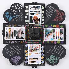 Caixa Surpresa De Aniversario De Namoro Barato Nova Explosao Caixa Surpresa Foto Diy Album De Scrapbook Com Kit Engracado Aniversario An Regalos Creativos Para Novio Regalos Creativos Regalos Bonitos