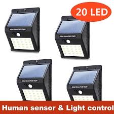 Lemontec solar lights solar light. Buy 20 Led Solar Powered Pir Motion Sensor Light Waterproof Outdoor Garden Fence Light Lamp Night At Affordable Prices Price 6 Usd Free Shipping Real Reviews With Photos Joom