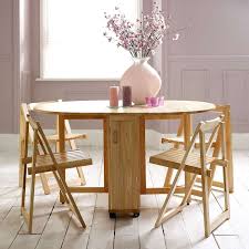 Rubberwood Butterfly Table With 4 Chairs Small Table And Chairs Folding Dining Table Dining Room Spaces