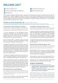 Save junior and senior java developer resumes as pdf files. 20160403 William Lacy Senior Fullstack Developer Cv