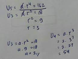 Pertambahan penduduk pada tahun 1996 sebesar 24 orang, tahun 1998 sebesar 96 orang. Diketahui Suatu Barisan Geometri Dengan U3 18 Dan U5 162 Maka Jumlah Sampai Dengan Suku Ke 4 Brainly Co Id