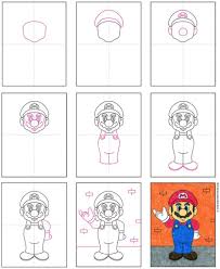 This is the about video for my character drawing academy course on characterartschool.com! How To Draw Mario Art Projects For Kids