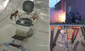 Dutch police also found a container with a dental chair bolted in the middle. Police Find Drug Gang S Sound Proofed Torture Chamber Dubbed The Treatment Room In The Netherlands Daily Mail Online