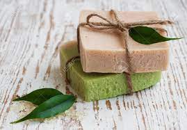 Buy ayurvedic bath soaps online at best prices. Natural Handmade Herbal Soap With Leaves And Sea Salt Stock Photo Picture And Royalty Free Image Image 22799889