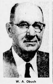 Retirement of W. A. 'Bill' Obuch, Superintendent of Antlers School System  in Oklahoma