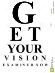 Blurred Eye Test Chart Stock Illustration Illustration Of
