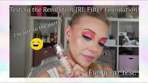 I'M LATE TO THE PARTY! 😂 TESTING THE REVOLUTION IRL FILTER FOUNDATION