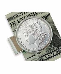These large coins are perfect for helping students learn to identify, describe, and count coins. American Coin Treasures Men S Sterling Silver Morgan Dollar Coin Money Clip Reviews All Accessories Men Macy S