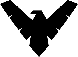 Nightwing Logo Sticker Logo Sticker Vinyl Decal Stickers Nightwing